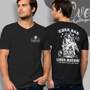ocean city cork bar shirt maryland dive bar v neck tshirt
