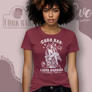 ocean city cork bar shirt maryland dive bar women t shirt