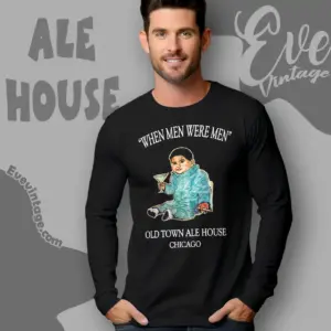 old town ale house shirt chicago dive bar long sleeve tee
