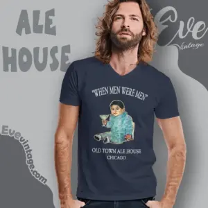 old town ale house shirt chicago dive bar v neck tshirt
