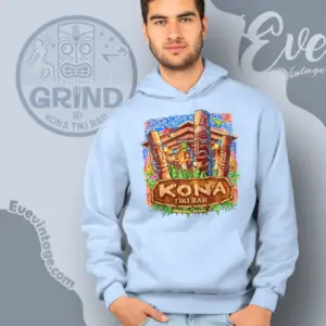 ormond beach kona tiki bar hoodie