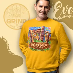 ormond beach kona tiki bar sweatshirt
