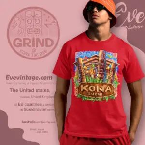 ormond beach kona tiki bar t shirt