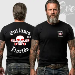 outlaws mc florida t shirt