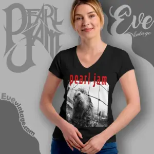 pearl jam vs cd album v neck tshirt