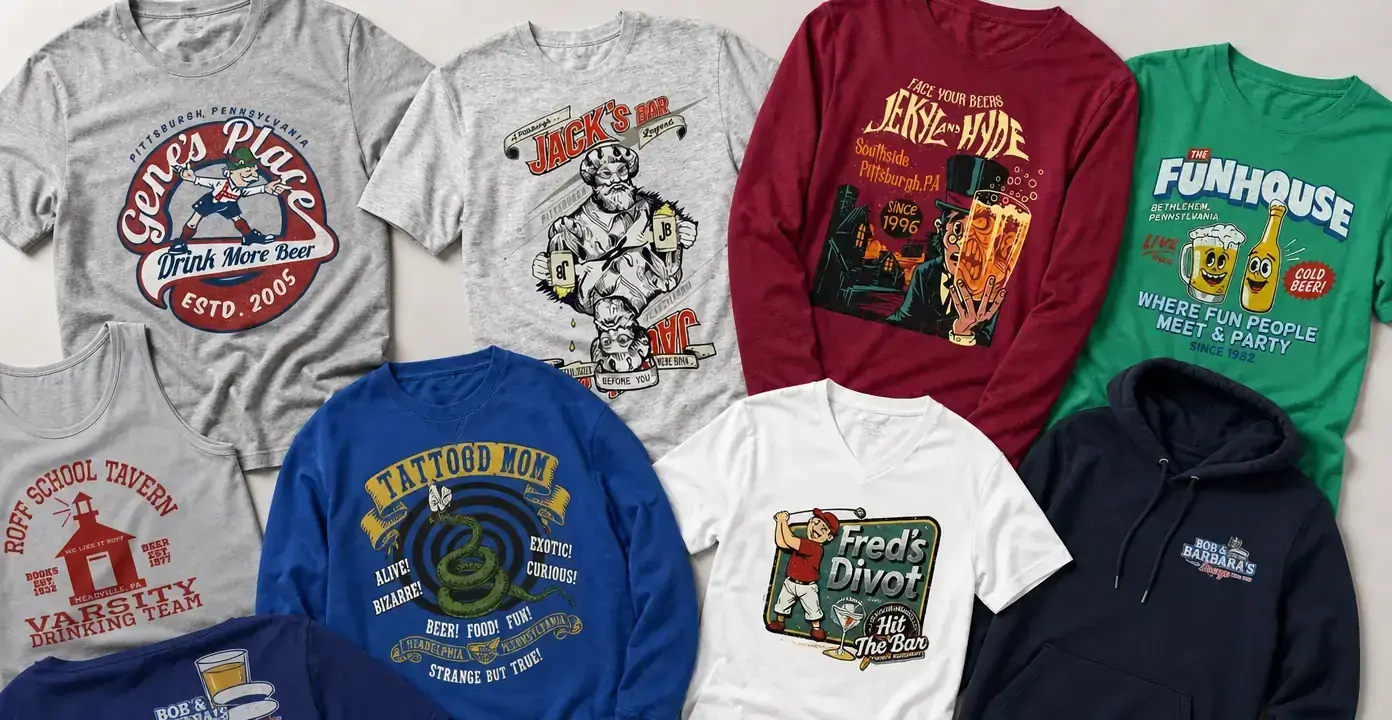 Pennsylvania Dive Bar Shirts