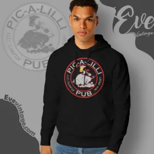 Pic-A-Lilli Pub Shirt Atlantic City NJ Dive Bar Tee