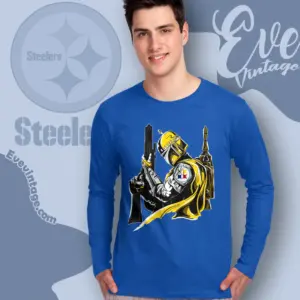 pittsburgh steelers boba fett long sleeve tee