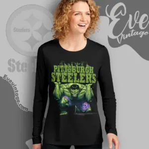 pittsburgh steelers hulk long sleeve tee