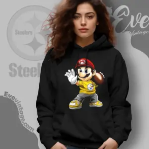 pittsburgh steelers mario hoodie