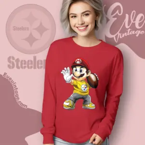 pittsburgh steelers mario long sleeve tee
