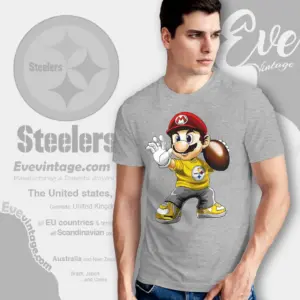 pittsburgh steelers mario t shirt