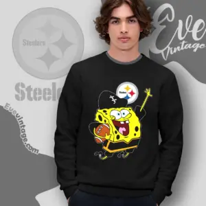 pittsburgh steelers spongebob sweatshirt