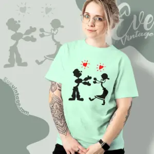 rachel green popeye olive oyl women t shirt