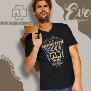rammstein einer legende v neck tshirt