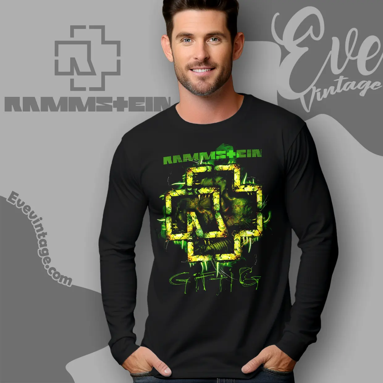 rammstein giftig shirt long sleeve tee rammstein giftig shirt long sleeve tee