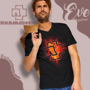 Rammstein Lava Logo Shirt