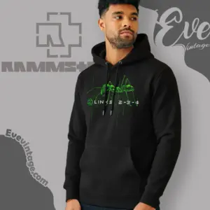 rammstein links 2 3 4 hoodie