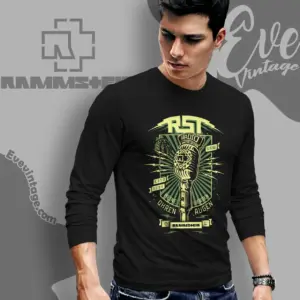 rammstein radio long sleeve tee