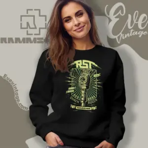 rammstein radio sweatshirt