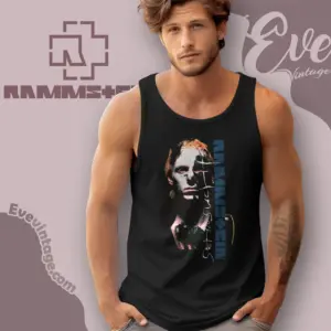 rammstein sehnsucht flake tank top racerback