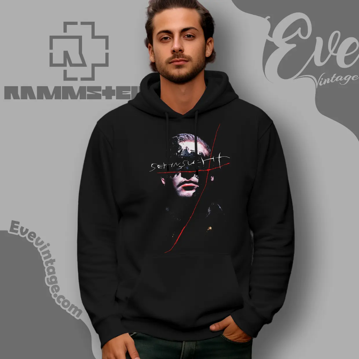 rammstein sehnsucht richard hoodie rammstein sehnsucht richard hoodie