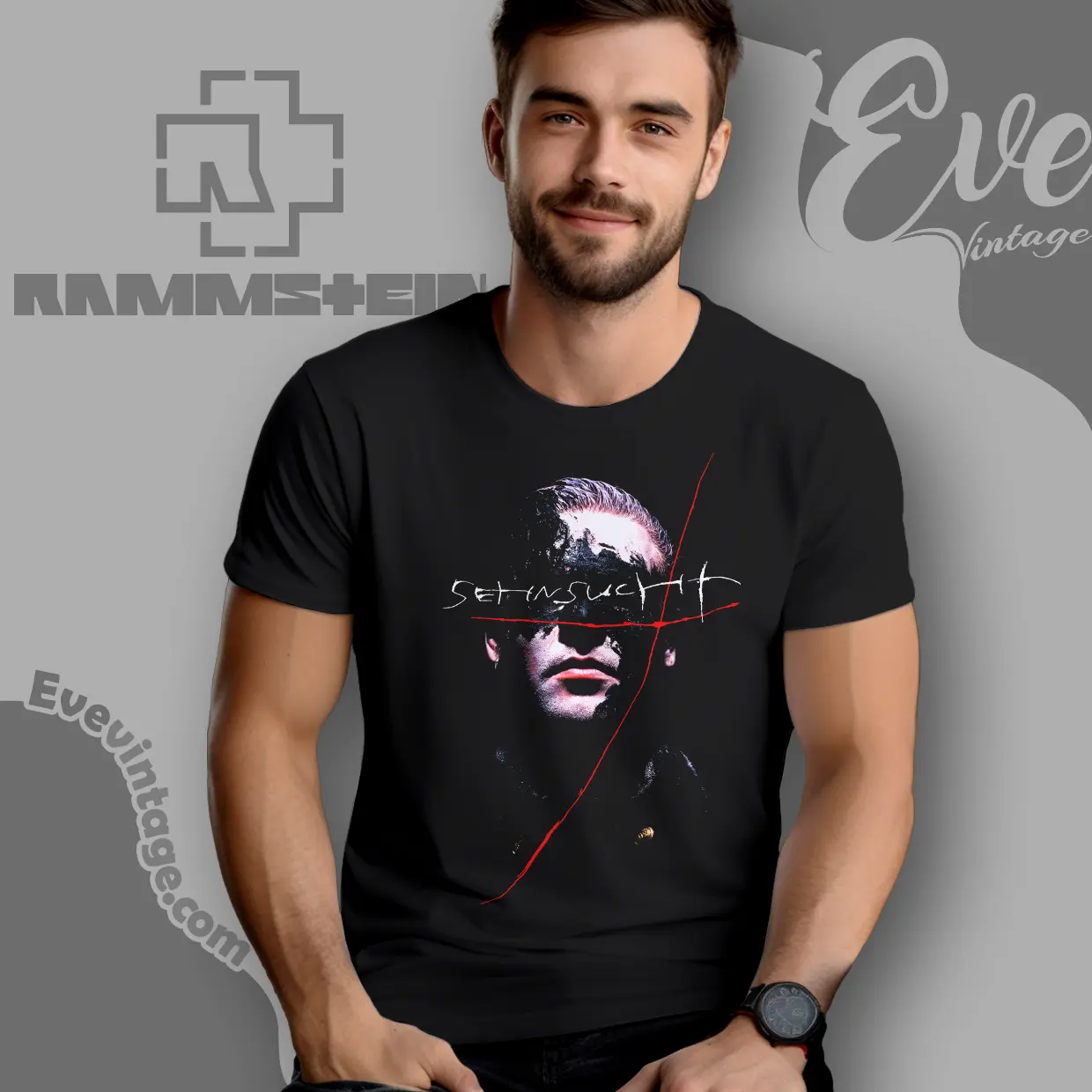 rammstein sehnsucht richard t shirt rammstein sehnsucht richard t shirt
