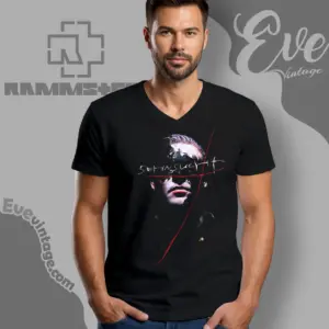 rammstein sehnsucht richard v neck tshirt