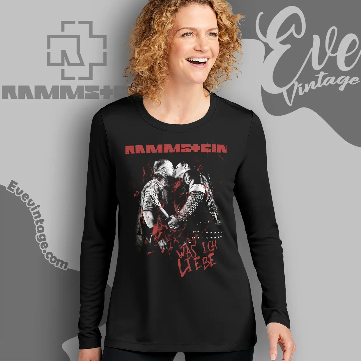 rammstein was ich liebe long sleeve tee rammstein was ich liebe long sleeve tee