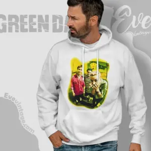 rare vintage green day 1995 insomniac hoodie