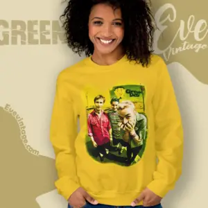 rare vintage green day 1995 insomniac sweatshirt