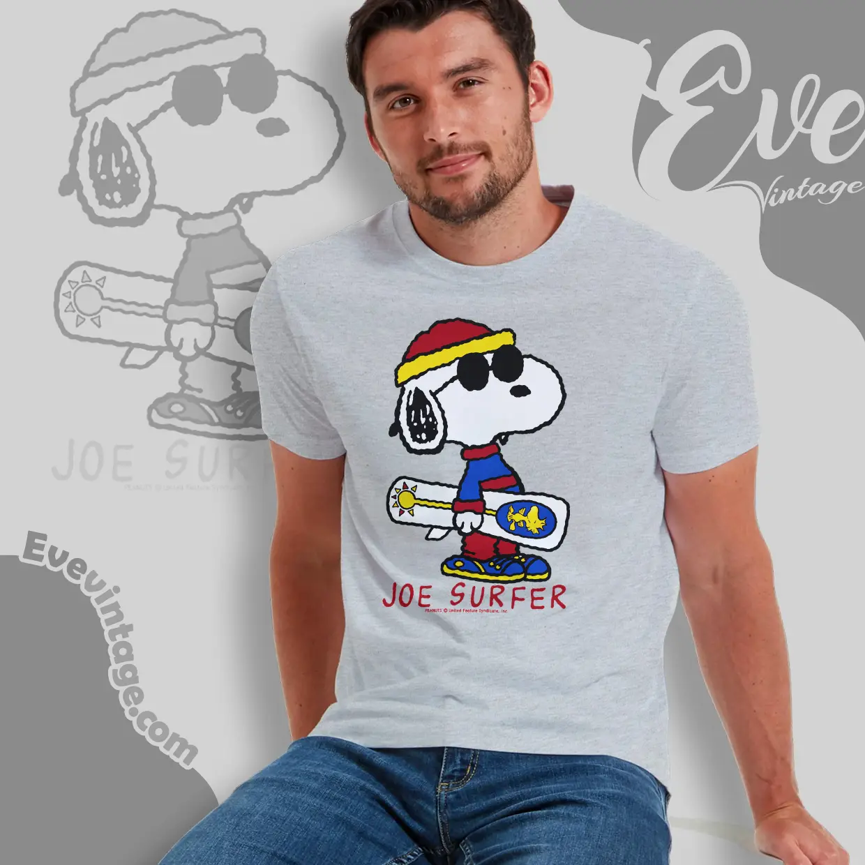 rare vintage snoopy joe surfer t shirt rare vintage snoopy joe surfer t shirt