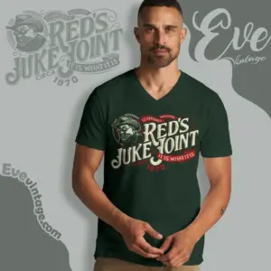 reds juke joint shirt mississippi dive bar v neck tshirt