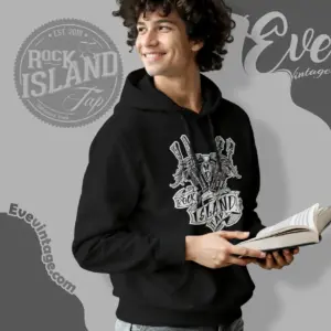 rock island tap oskaloosa iowa dive bar hoodie