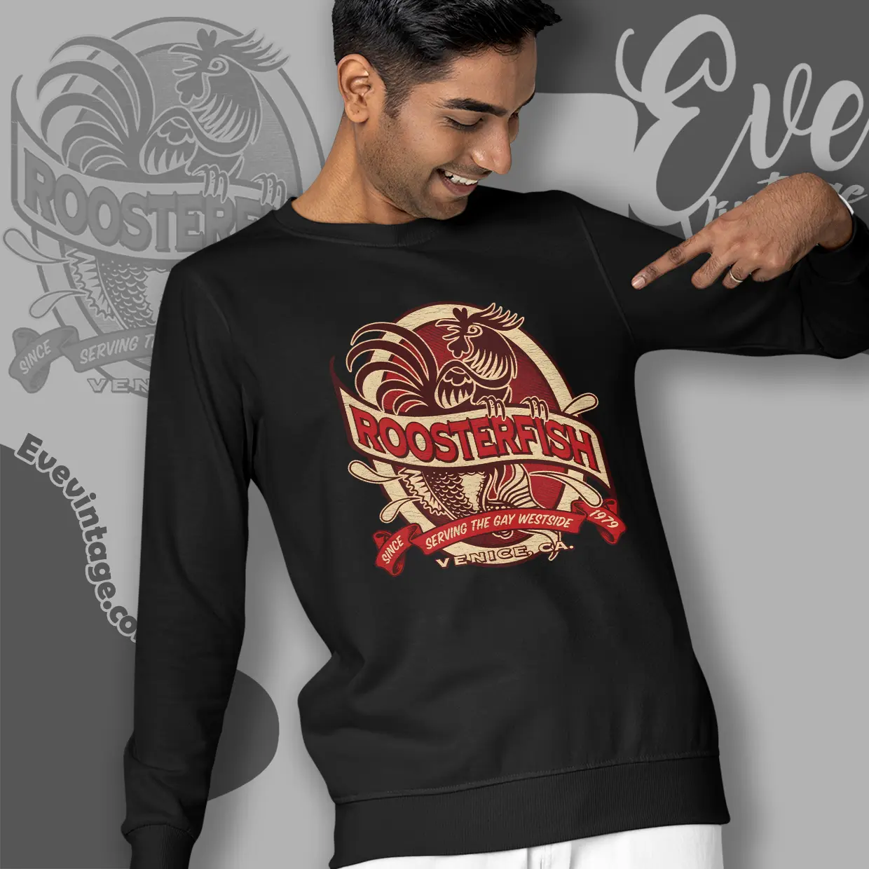 roosterfish venice shirt california dive bar sweatshirt roosterfish venice shirt california dive bar sweatshirt