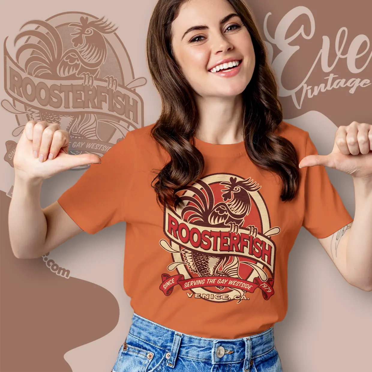 Roosterfish Venice Shirt – California Dive Bar Tee Roosterfish Venice Shirt – California Dive Bar Tee