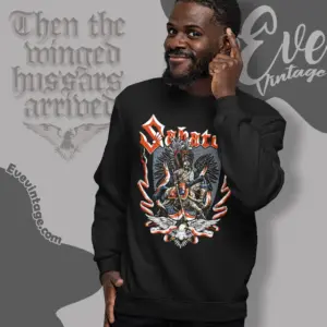 sabaton shirt winged hussars sweatshirt