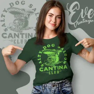 Salty Dog Saloon Cantina Club Shirt – Florida Dive Bar Tee