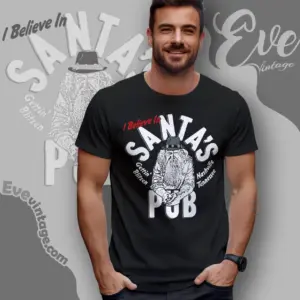 santas pub shirt nashville dive bar t shirt