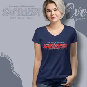 satyricon portland v neck tshirt