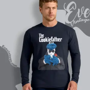 sesame street the cookiefather long sleeve tee