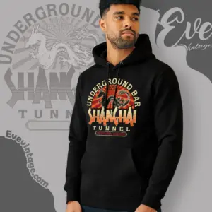 shanghai tunnel bar shirt portland underground bar hoodie