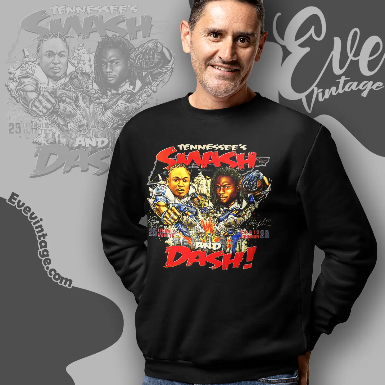 smash dash chris johnson lendale sweatshirt smash dash chris johnson lendale sweatshirt