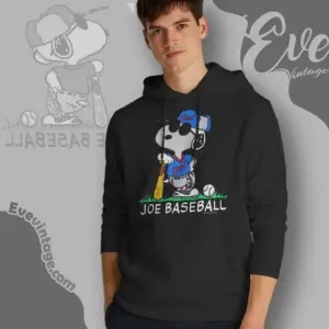 snoopy joe baseball vintage hoodie
