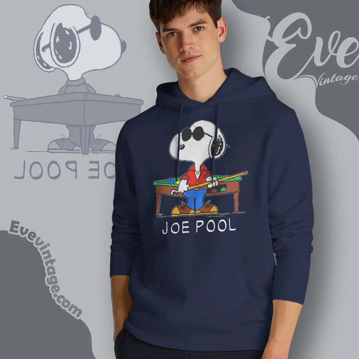 snoopy joe pool vintage hoodie snoopy joe pool vintage hoodie