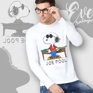 snoopy joe pool vintage long sleeve tee