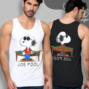 snoopy joe pool vintage tank top racerback