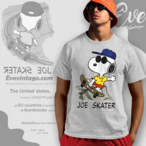 snoopy joe skater shirt t shirt