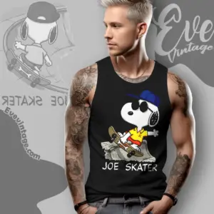 snoopy joe skater shirt tank top racerback