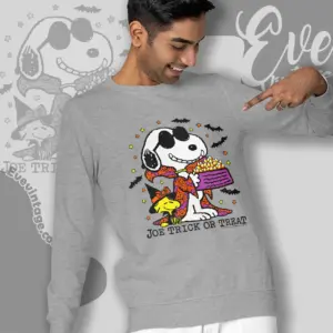 snoopy joe trick or treat vintage 90s sweatshirt